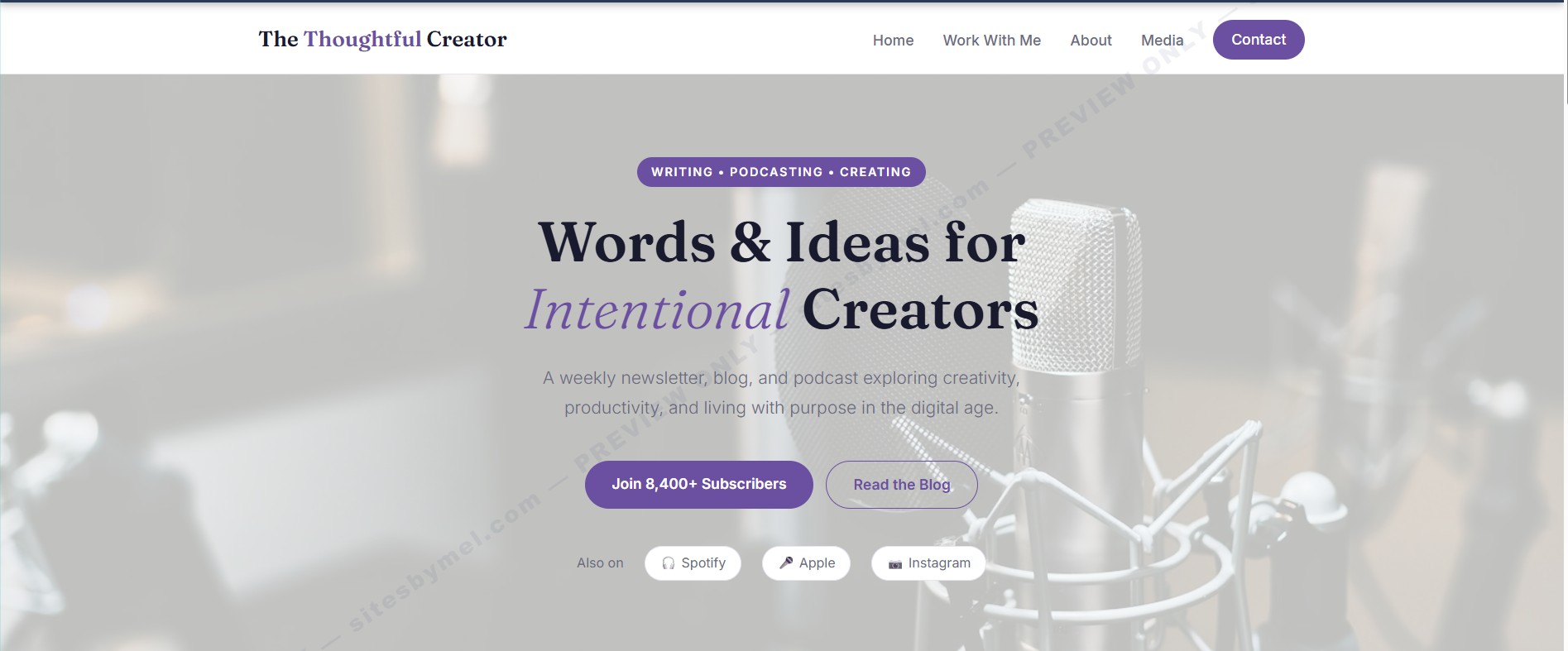 VoiceFirst Template preview